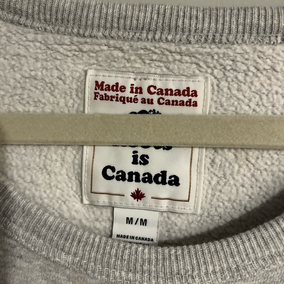Rainbow Roots Canada Cooper Crew Neck - Women’s Medium in Grey - Picture 5 of 8